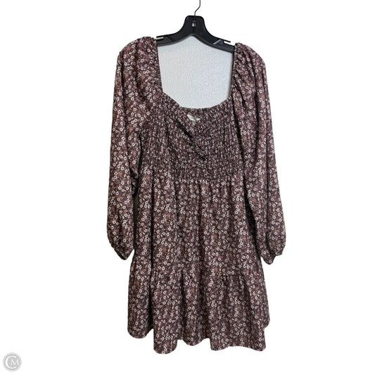 Dress Casual Short By Altard State In Brown, Size: Xl
