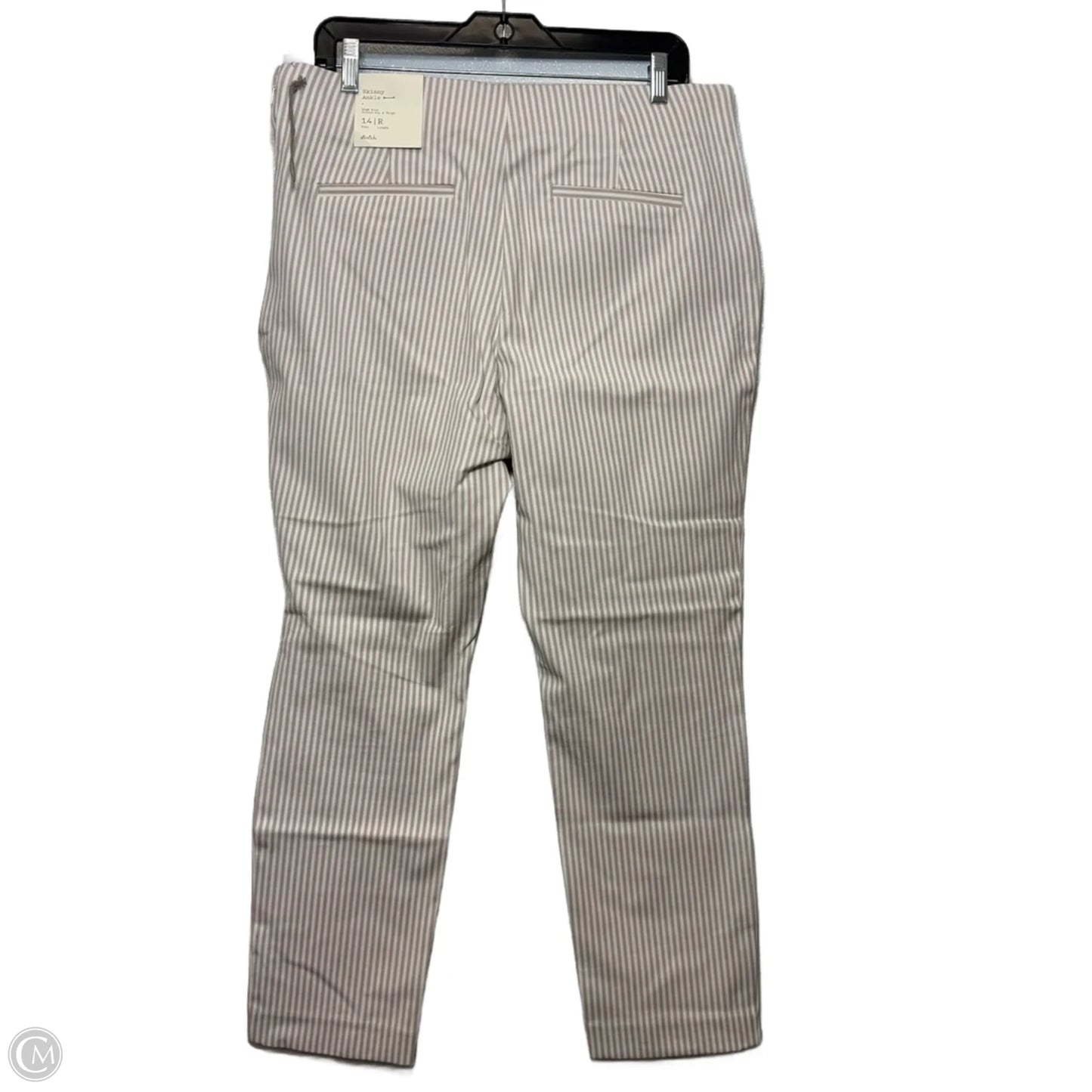 Pants Other By A New Day In Striped Pattern, Size: 14