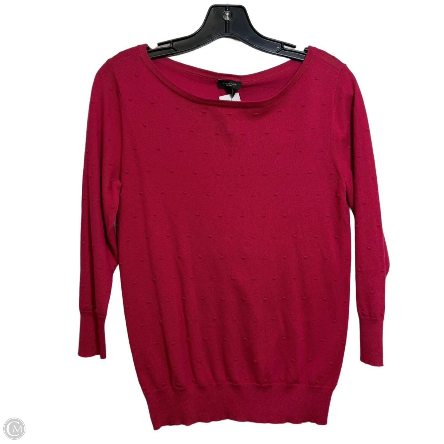 Sweater By Ann Taylor In Pink, Size: S