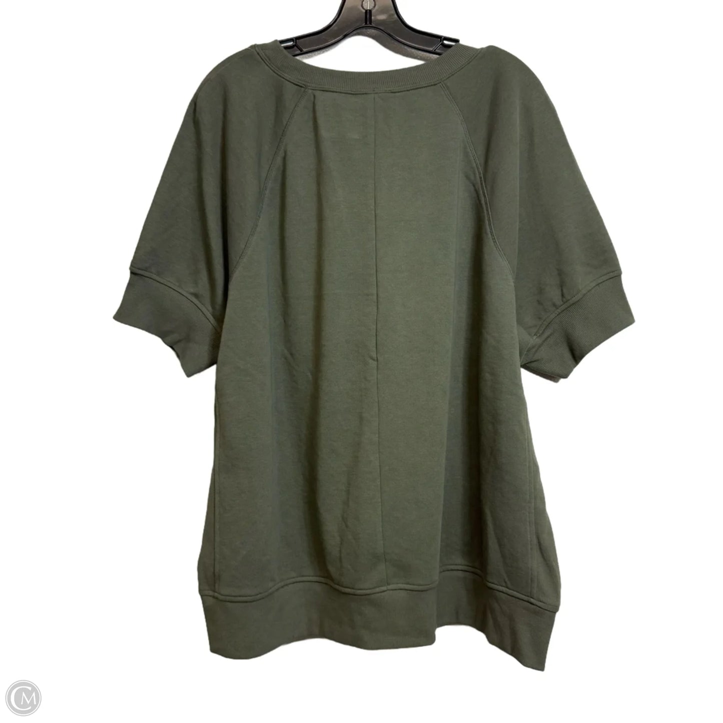 Athletic Top Short Sleeve By Livi Active In Green, Size: 18/20
