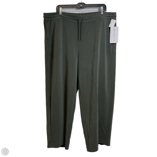 Athletic Pants By Athleta In Green, Size: 2x