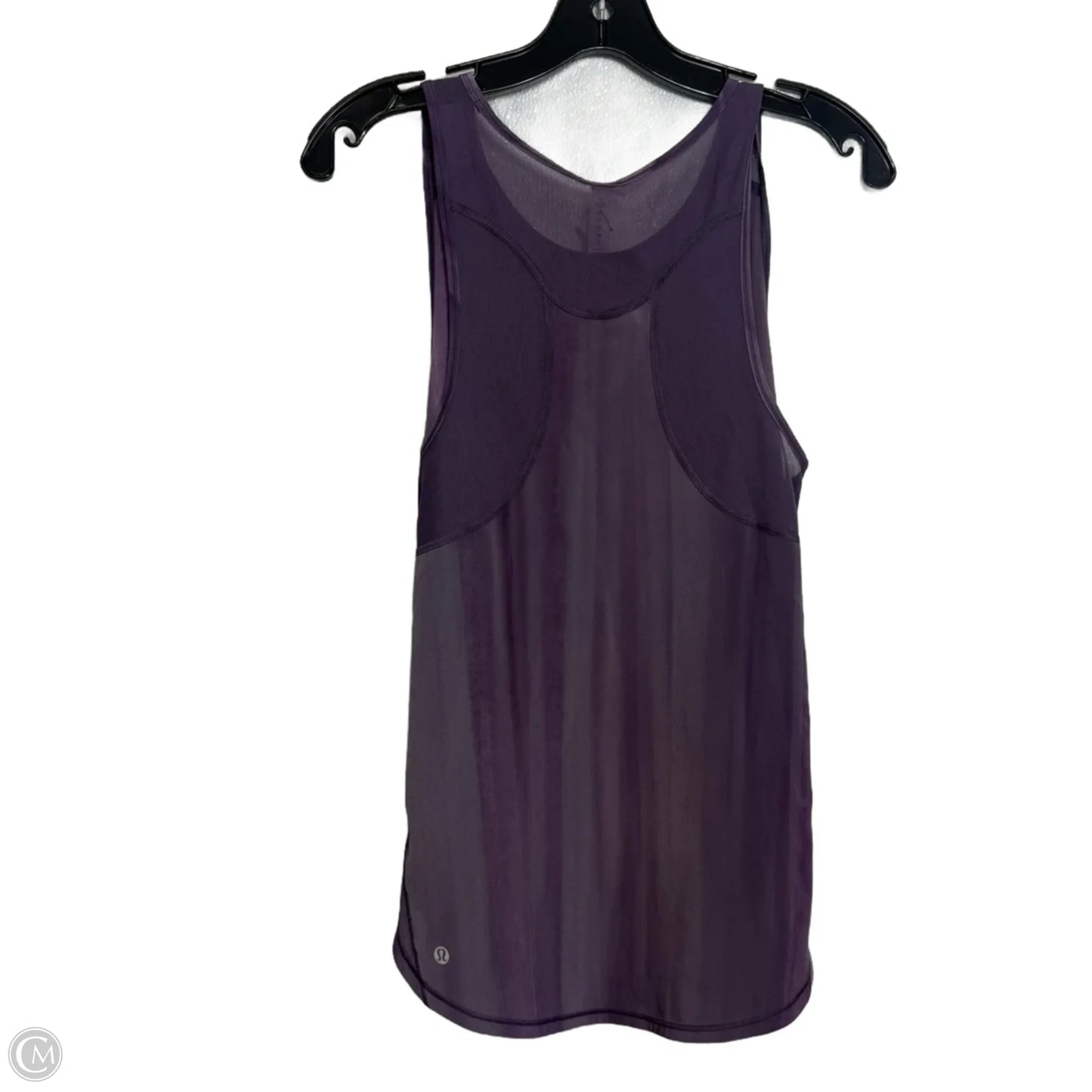 Athletic Tank Top By Lululemon In Purple, Size: 6