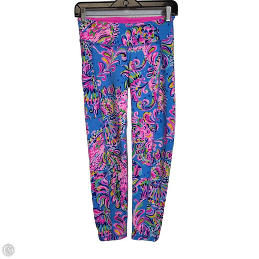 Athletic leggings Designer By Lilly Pulitzer In Multi-colored, Size: S