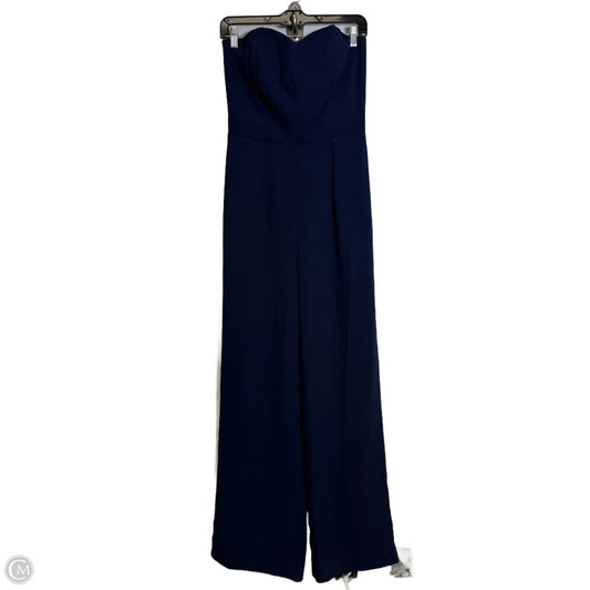 Strapless Jumpsuit Designer By Lilly Pulitzer In Navy, Size: 2