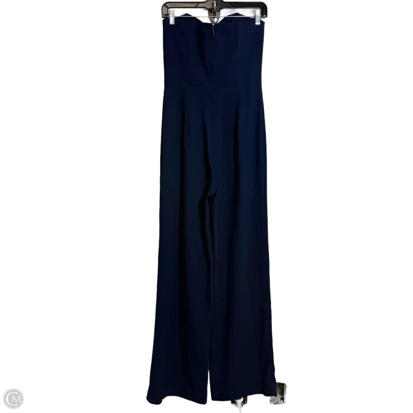 Strapless Jumpsuit Designer By Lilly Pulitzer In Navy, Size: 2