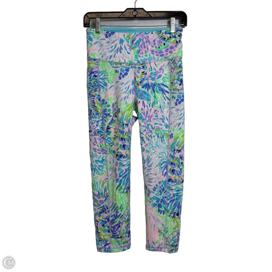 Athletic Leggings Designer By Lilly Pulitzer In Blue, Size: S