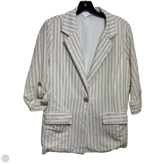 Blazer By Cme In Striped Pattern, Size: S