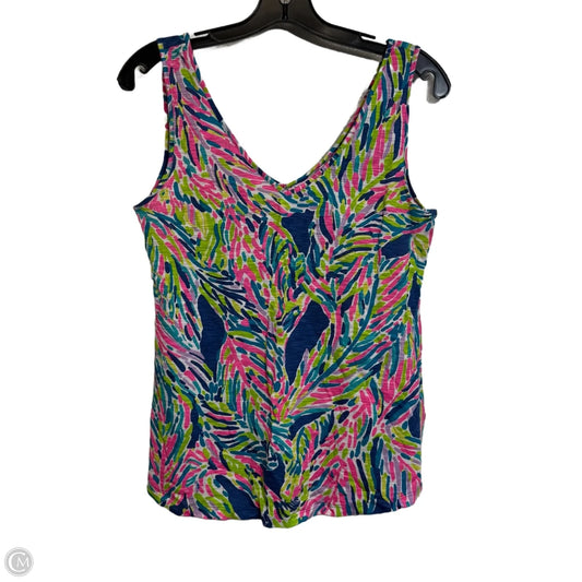Top Sleeveless Designer By Lilly Pulitzer In Multi-colored, Size: S