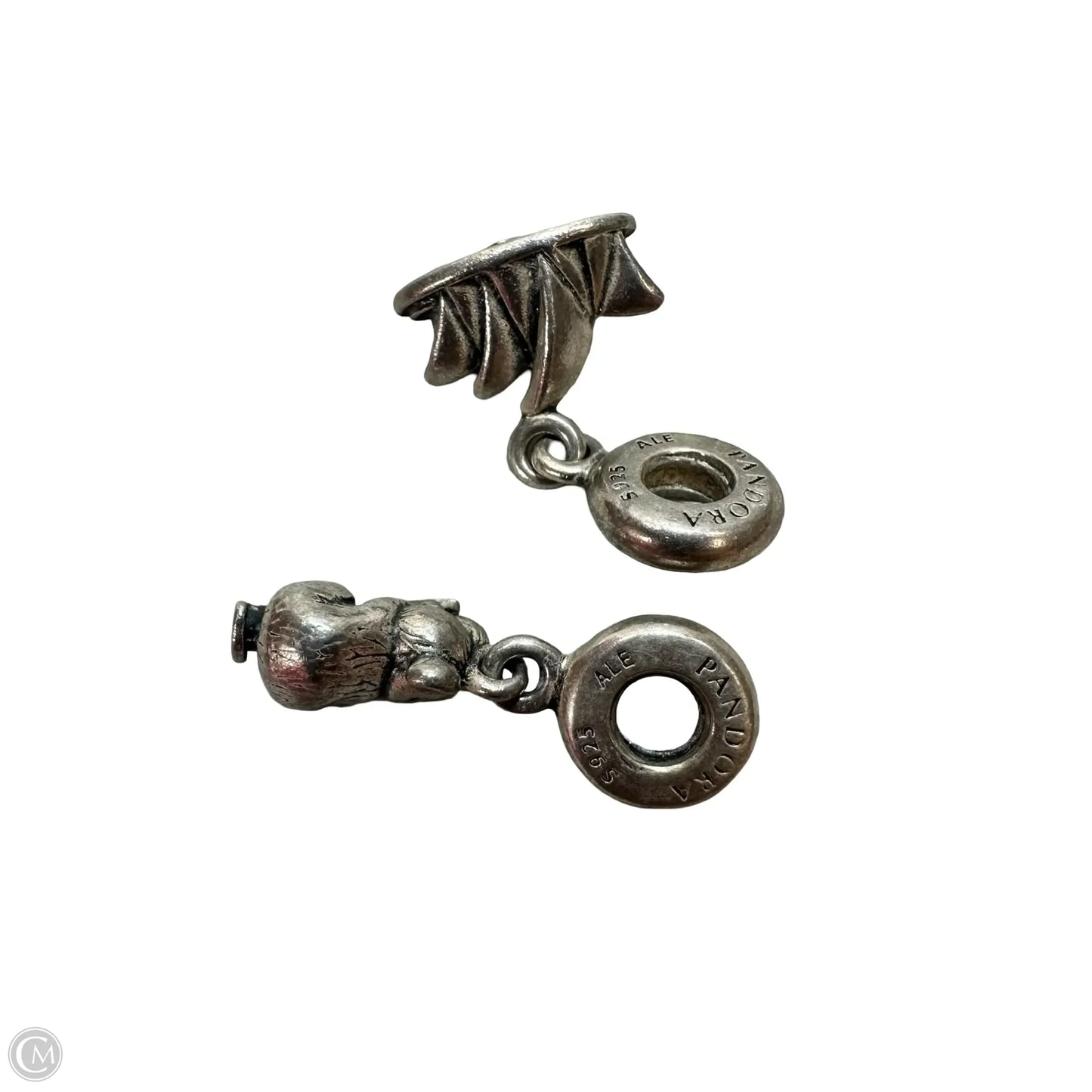 Sterling silver Dangle charms - Koala Bear charm &  Sydney Opera House charm By Pandora