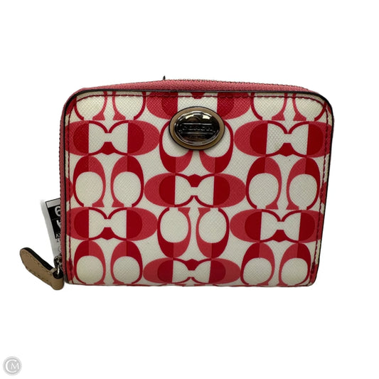 Wallet Designer By Coach, Size: Small