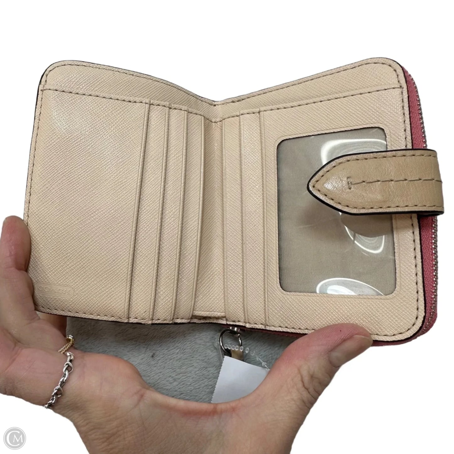 Wallet Designer By Coach, Size: Small