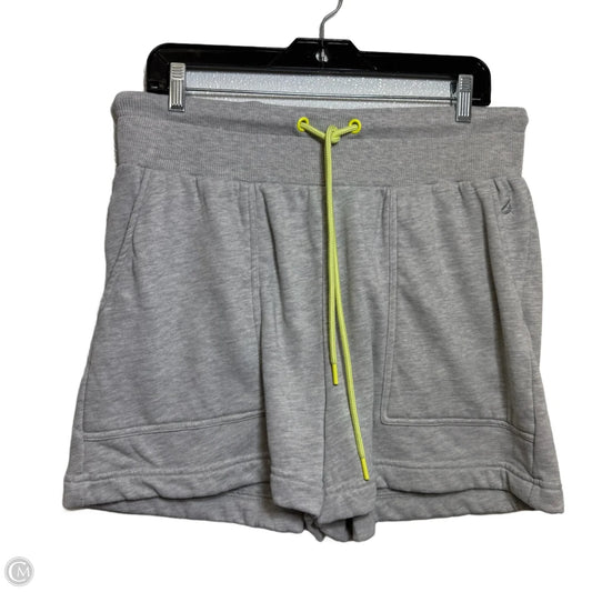 Athletic Shorts By Lou And Grey In Grey, Size: L