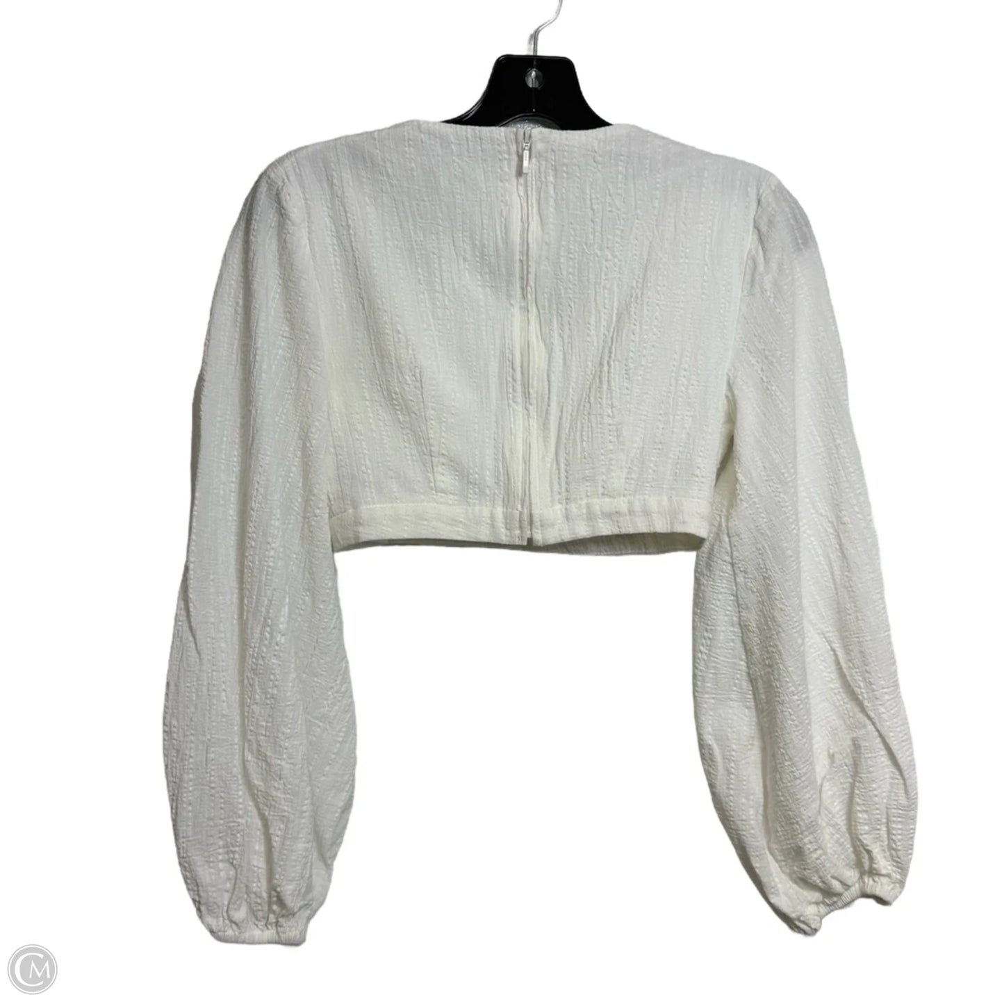 Top Long Sleeve By FINDERS KEEPERS In White, Size: Xxs