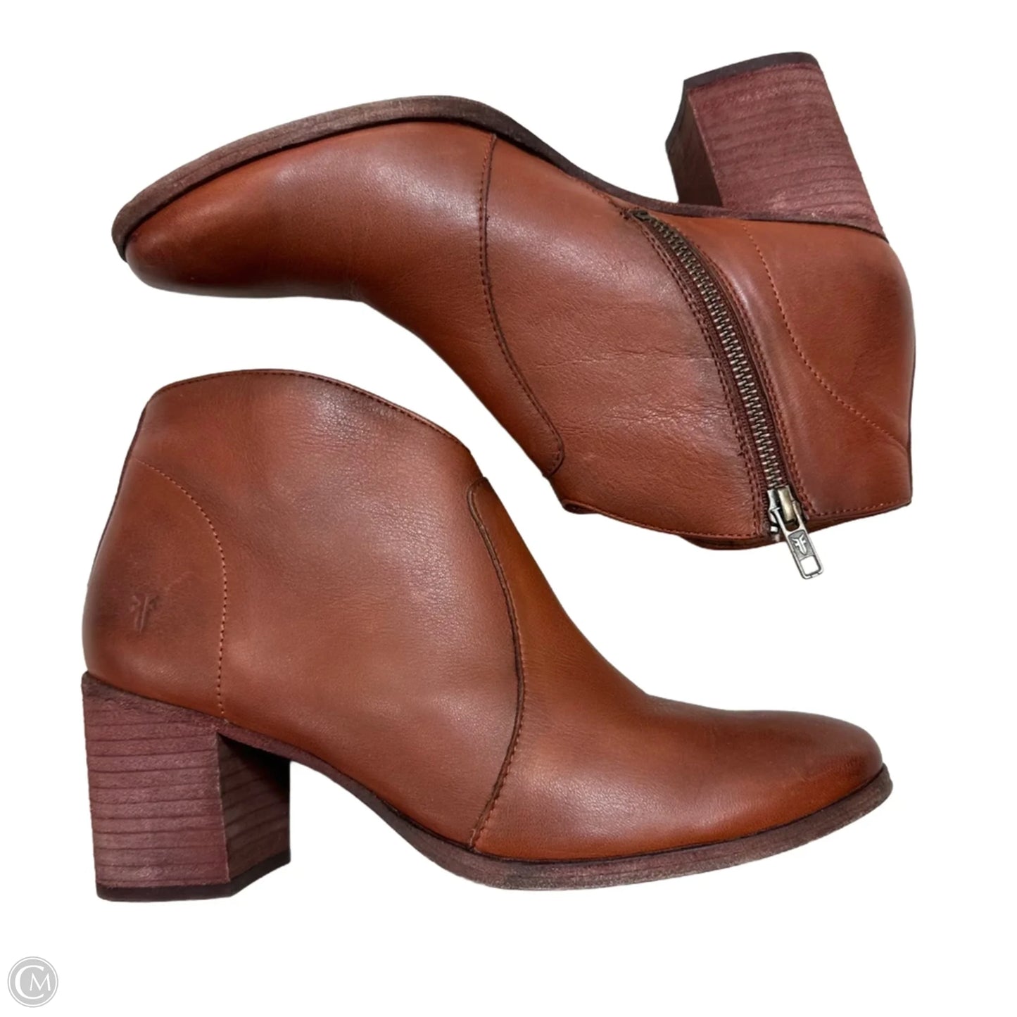 Boots Designer By Frye In Brown, Size: 10