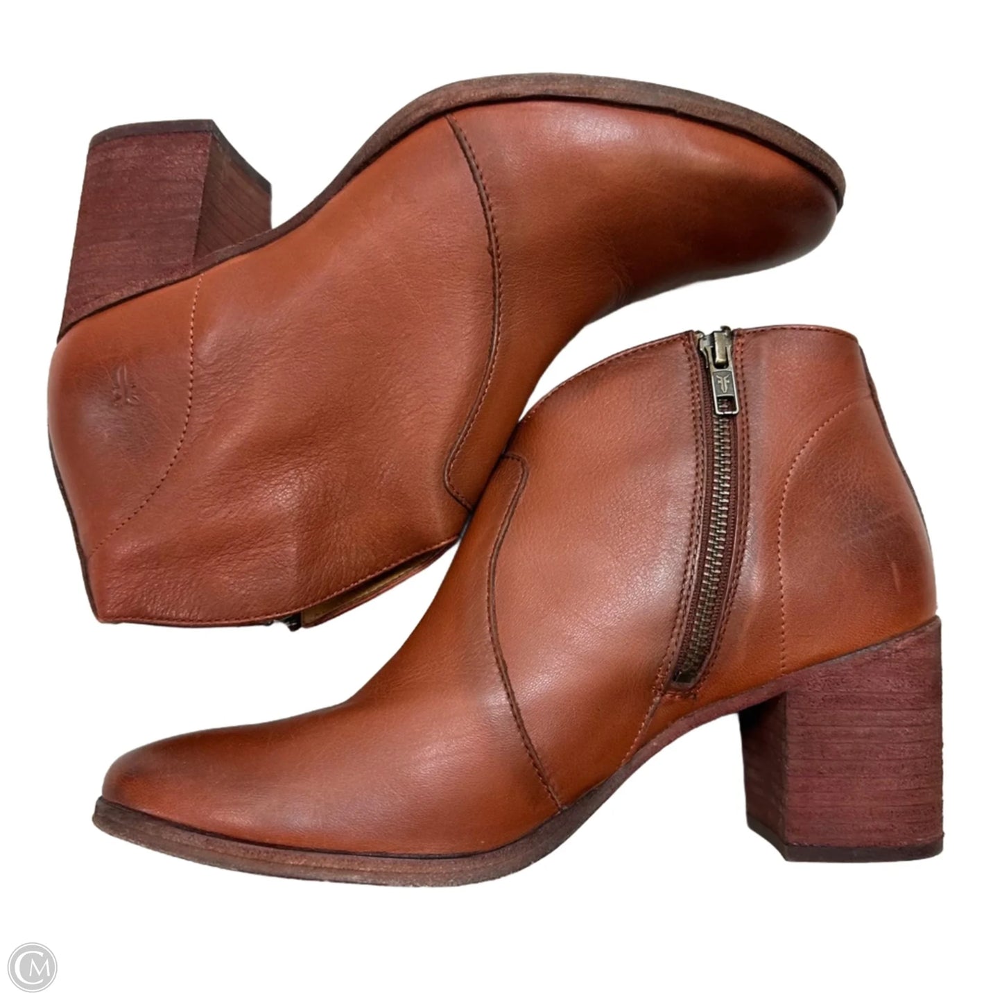 Boots Designer By Frye In Brown, Size: 10