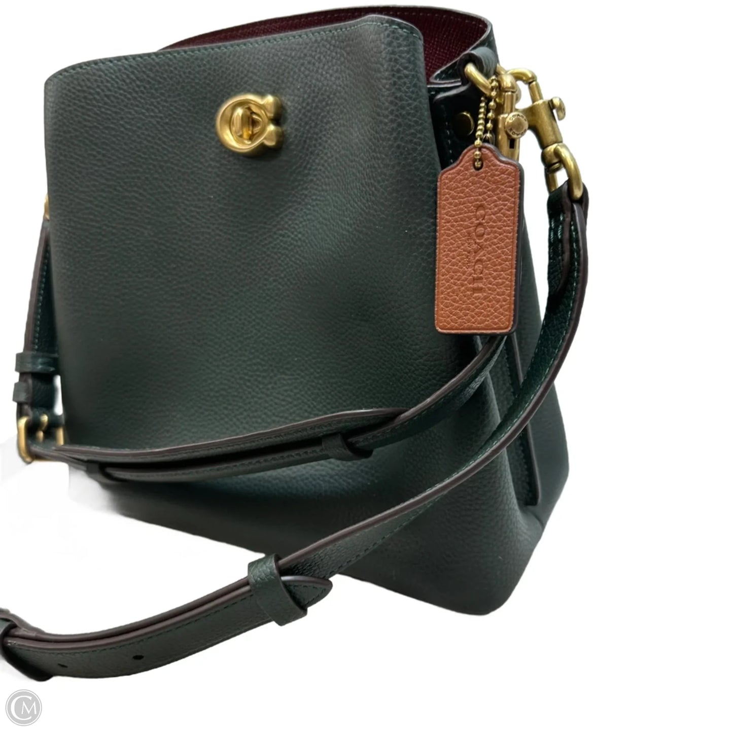 Willow Bucket Bag Crossbody Designer By Coach, Size: Medium