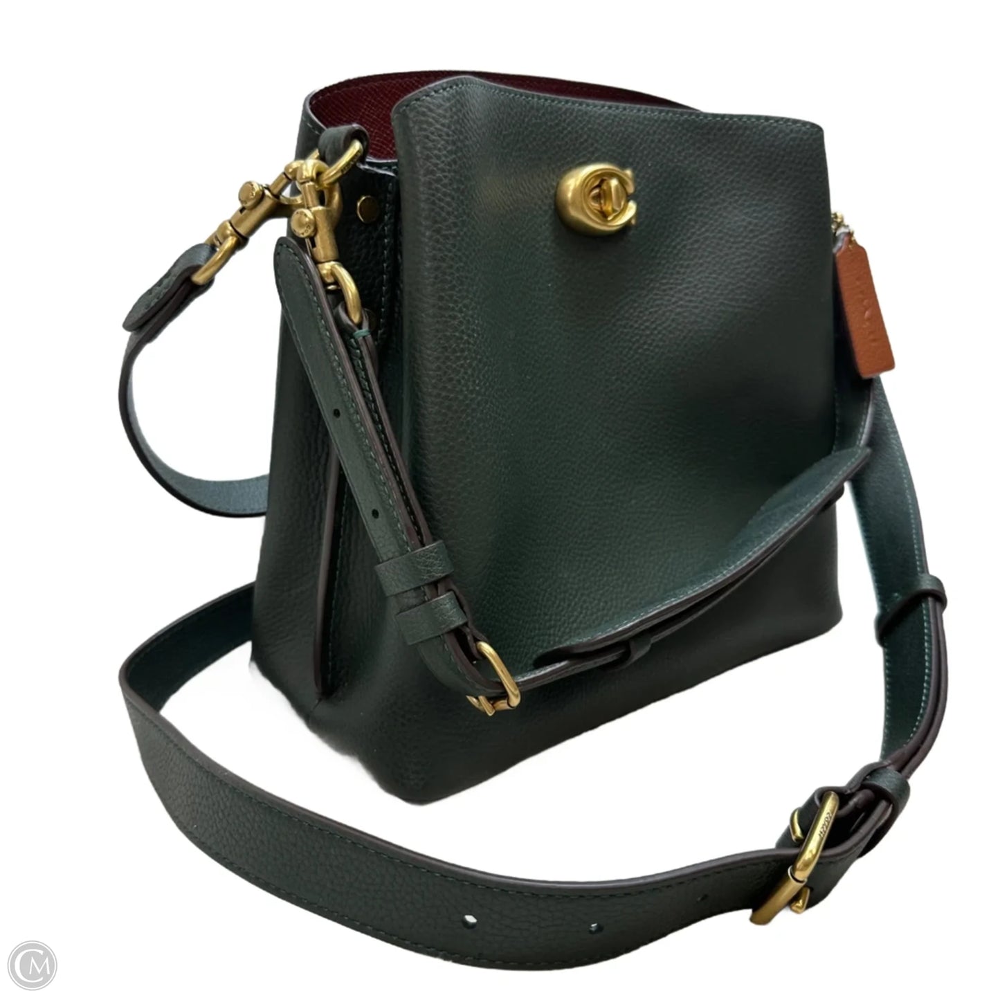 Willow Bucket Bag Crossbody Designer By Coach, Size: Medium
