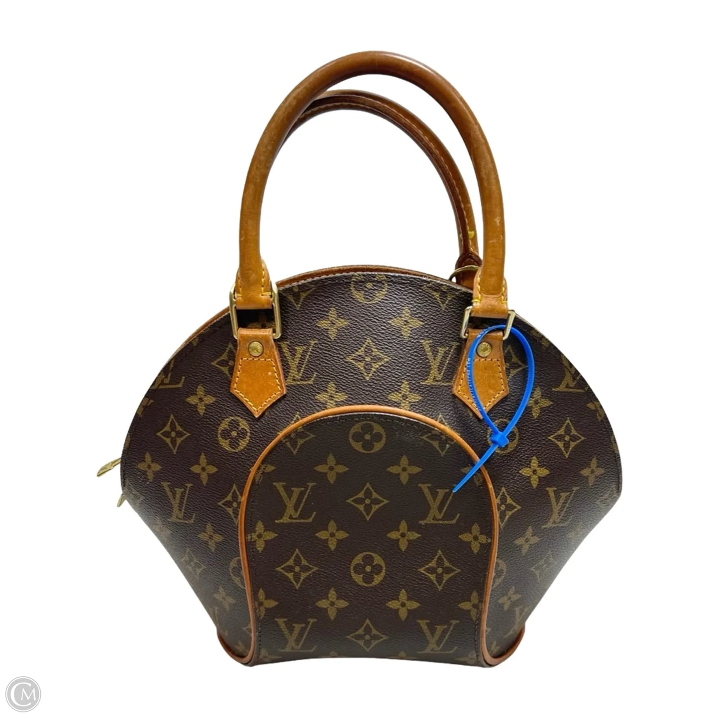 Monogram Ellipse PM Handbag Luxury Designer By Louis Vuitton, Size: Small