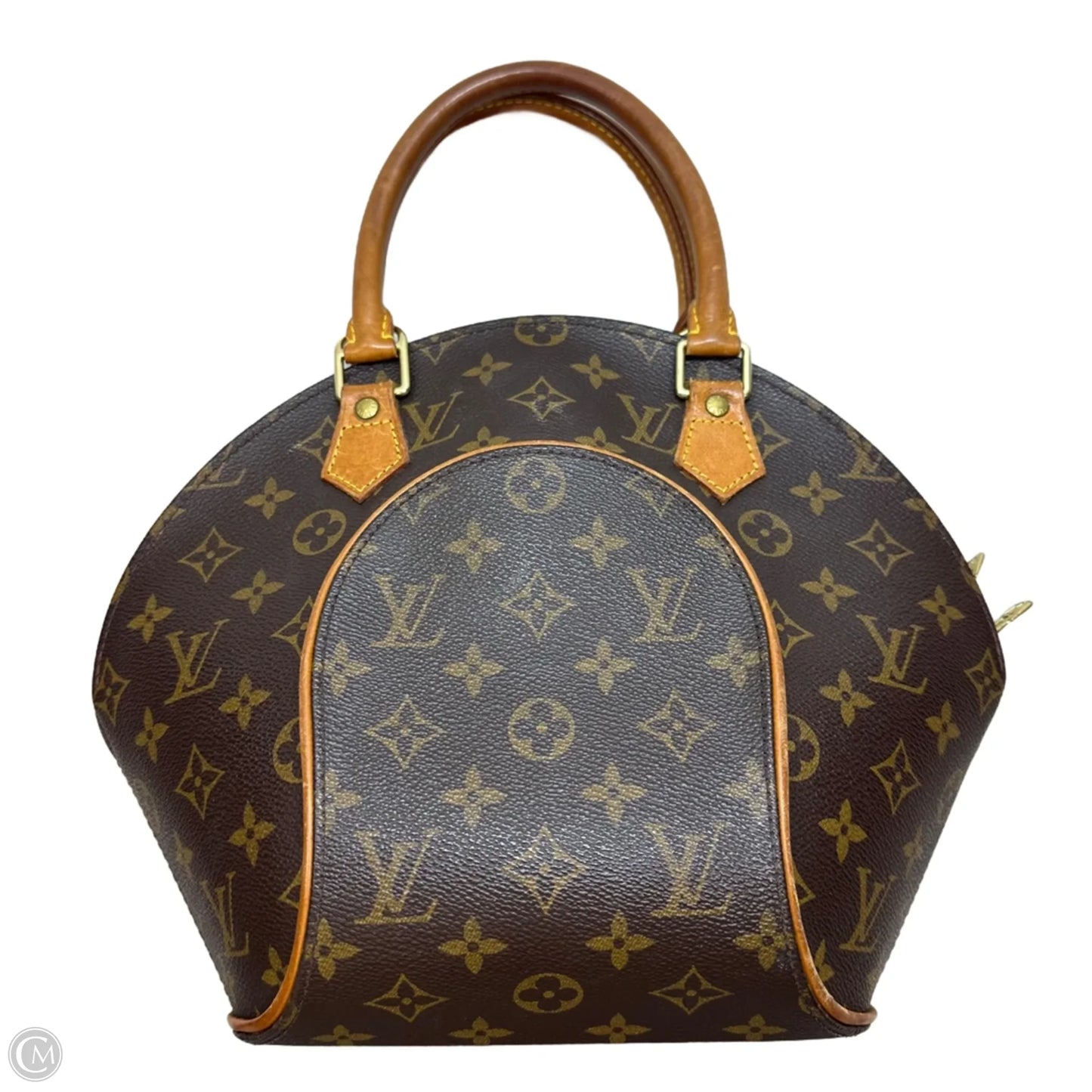 Monogram Ellipse PM Handbag Luxury Designer By Louis Vuitton, Size: Small