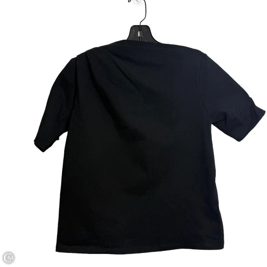 Top Short Sleeve Basic By Banana Republic In Black, Size: Xs