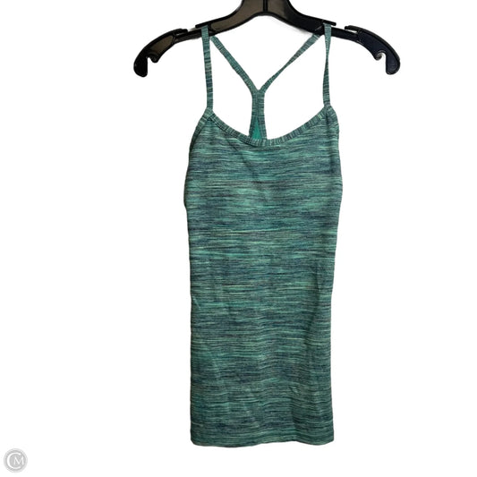 Athletic Tank Top By Lululemon In Green, Size: S