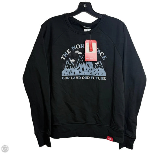 Sweatshirt Crewneck By The North Face In Black, Size: M