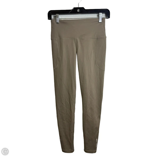 Athletic Leggings By Dsg Outerwear In Taupe, Size: Xs