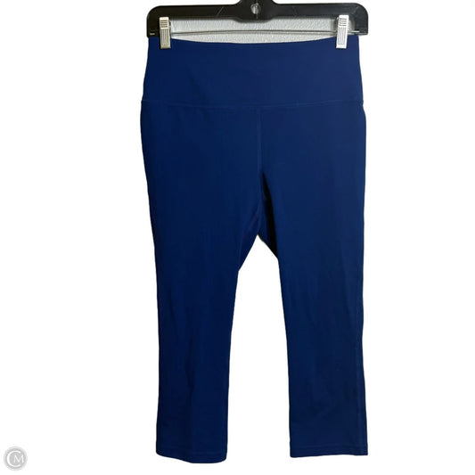 Athletic Capris By Dsg Outerwear In Blue, Size: S