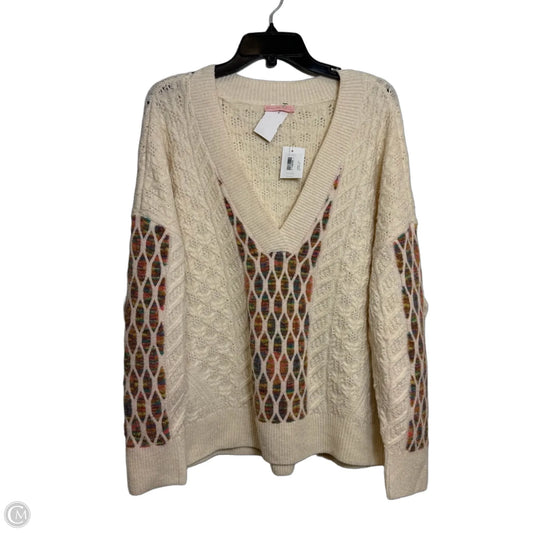 Sweater By Cmf In Ivory, Size: Xl