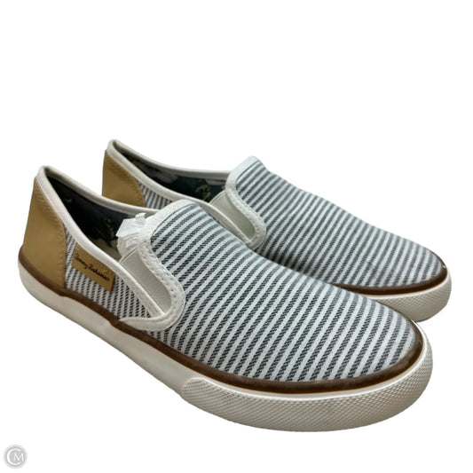 Shoes Flats By Tommy Bahama In Striped Pattern, Size: 8.5