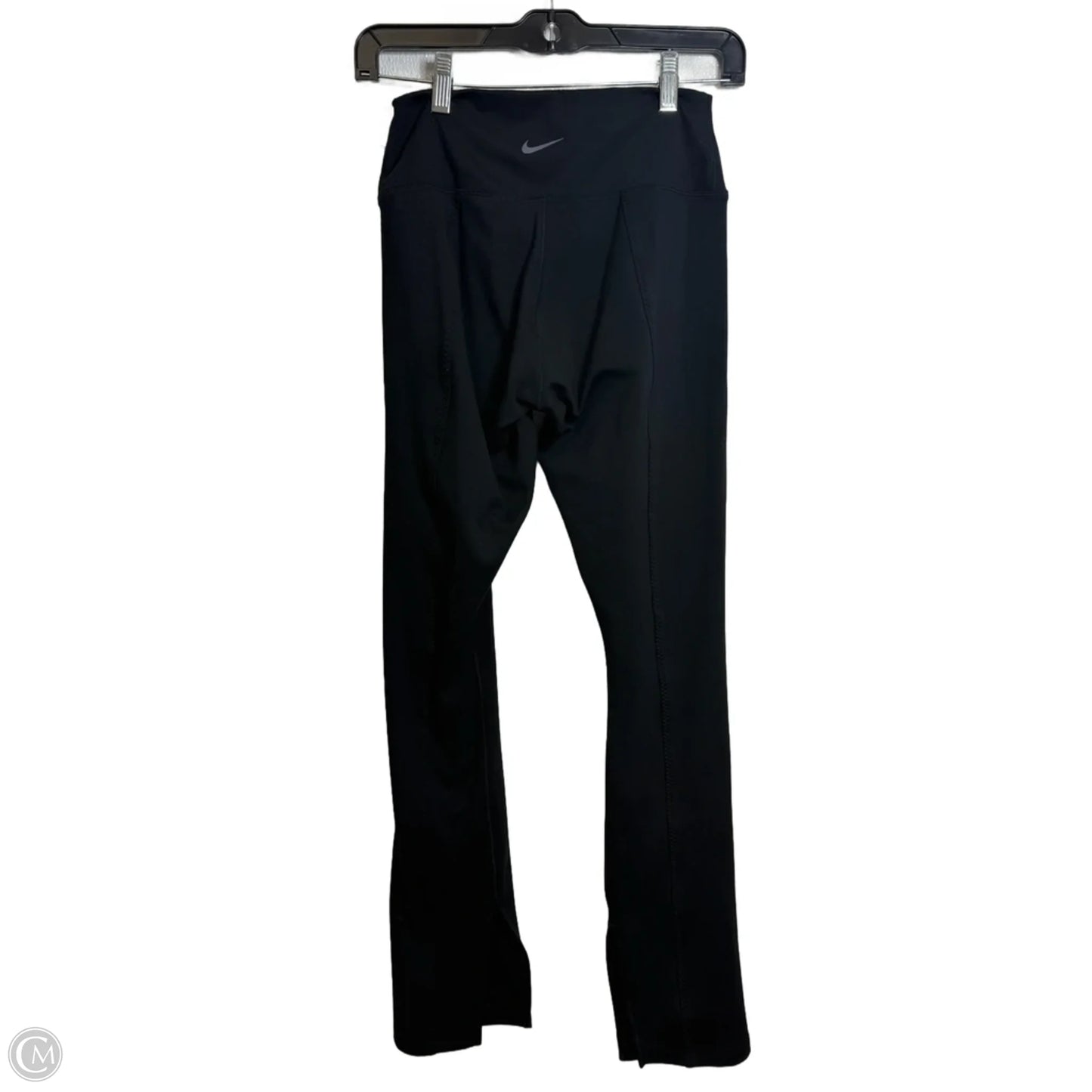 Athletic Leggings By Nike Apparel In Black, Size: M