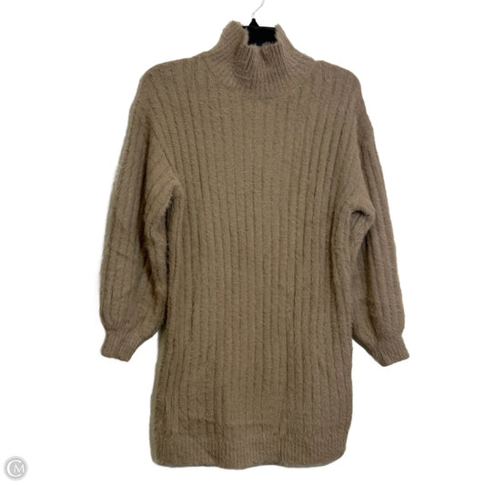 Dress Casual Short By Flat White In Taupe, Size: S