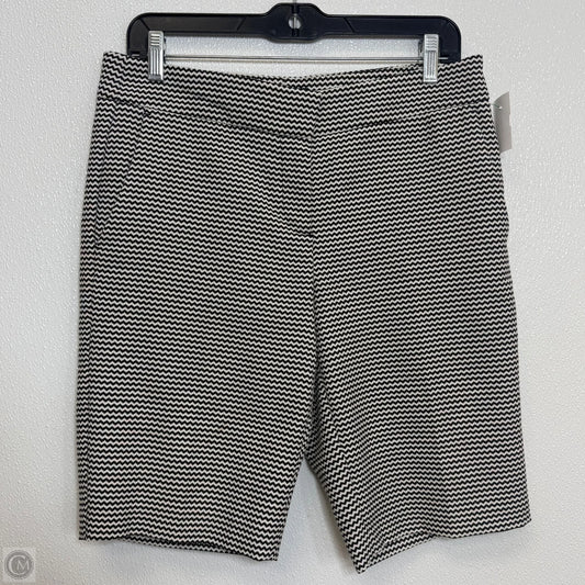 Shorts By Ann Taylor In Black & White, Size: 6
