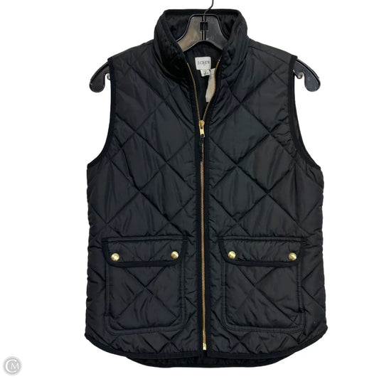 Vest Puffer & Quilted By J. Crew In Black, Size: Xs