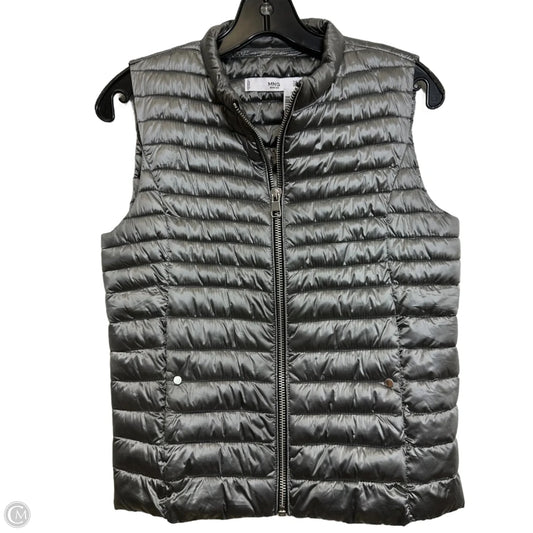 Vest Puffer & Quilted By Mng In Grey, Size: Xs
