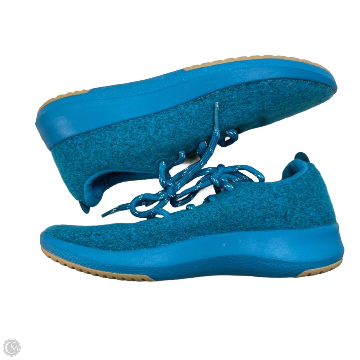Shoes Sneakers By Allbirds In Teal, Size: 9