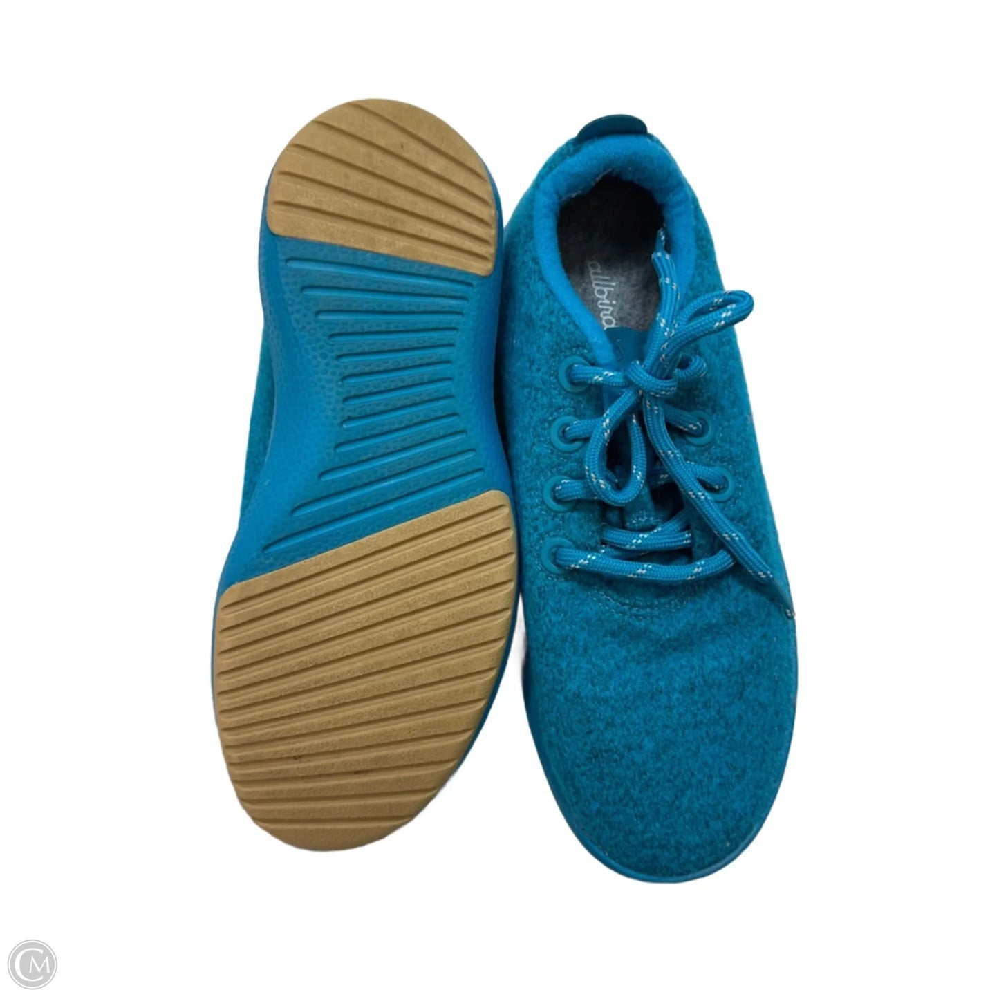Shoes Sneakers By Allbirds In Teal, Size: 9