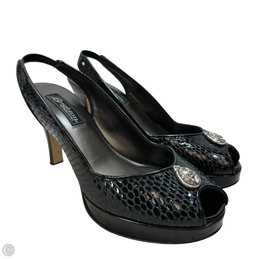 Shoes Heels Stiletto By Brighton In Black, Size: 8