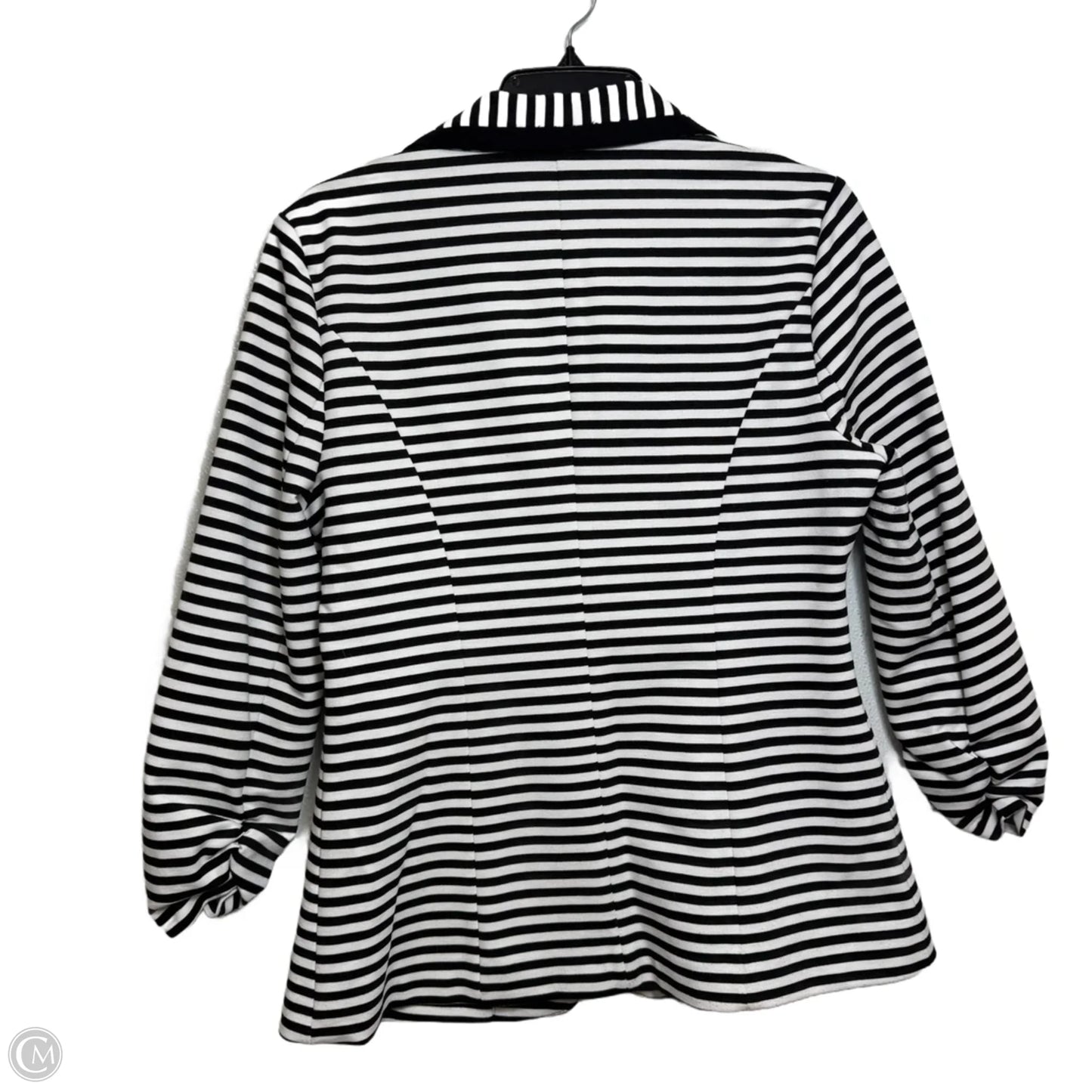 Blazer By Hawthorn In Striped Pattern, Size: L