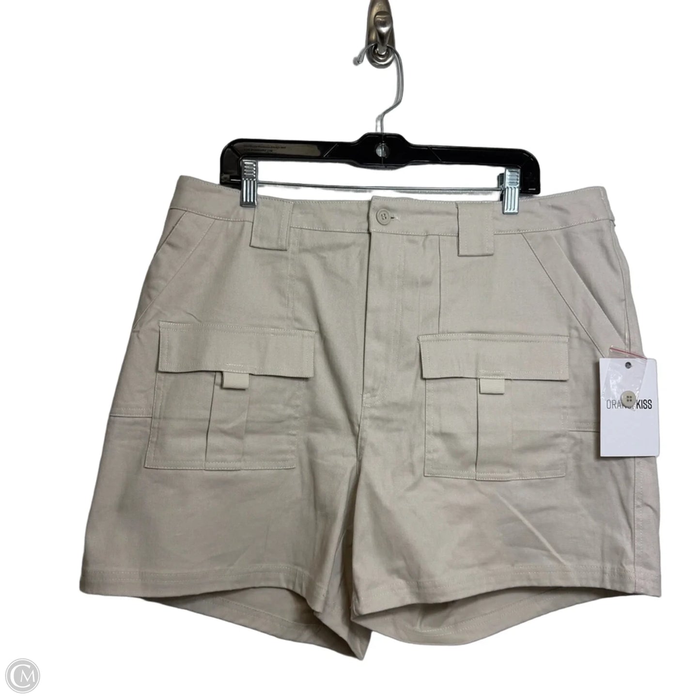 Shorts By Clothes Mentor In Tan, Size: 2x