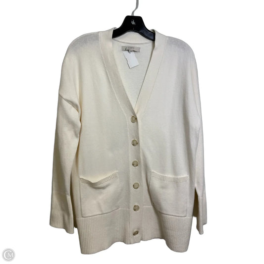 Cardigan By Loft In Ivory, Size: M