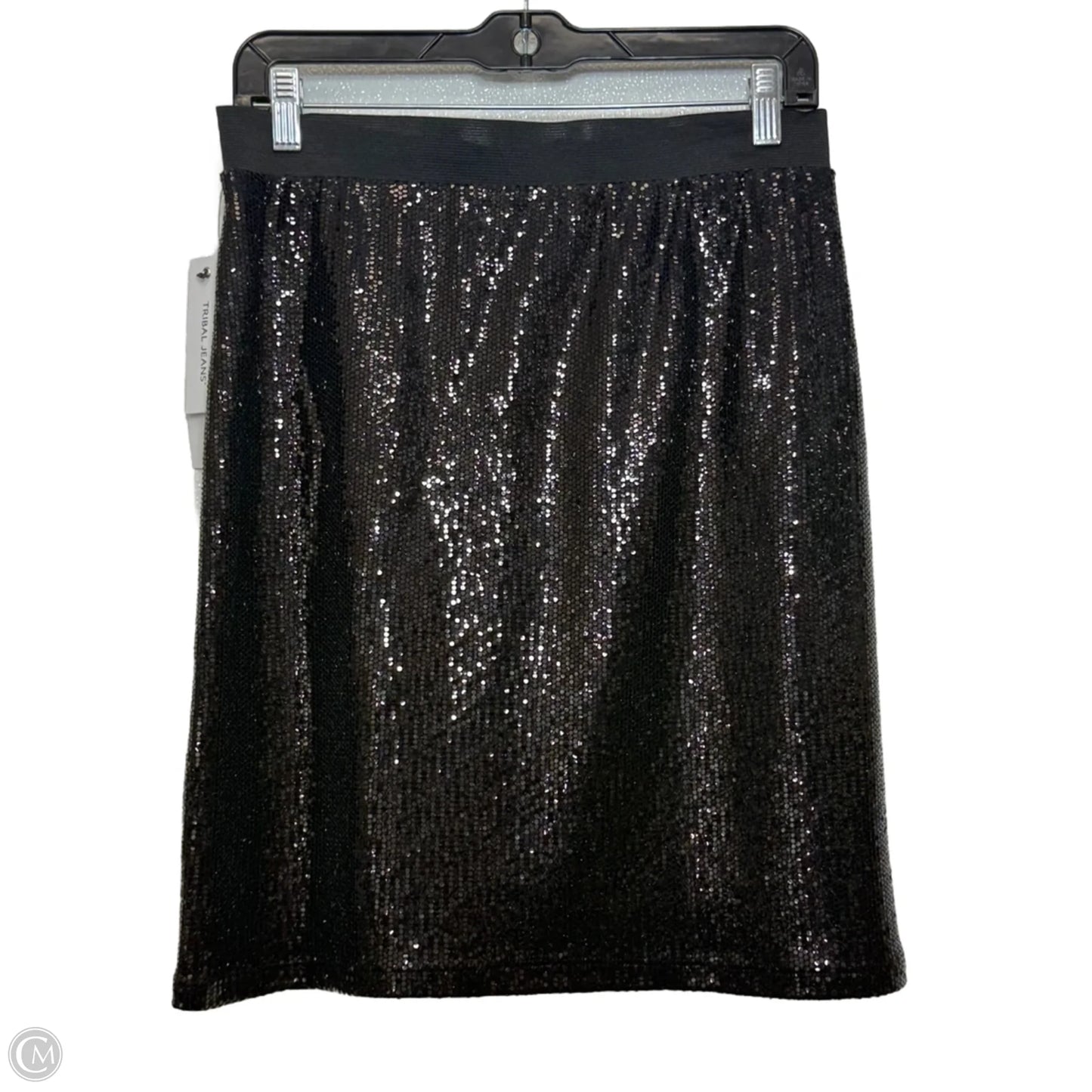 Skirt Mini & Short By Tribal In Black, Size: M