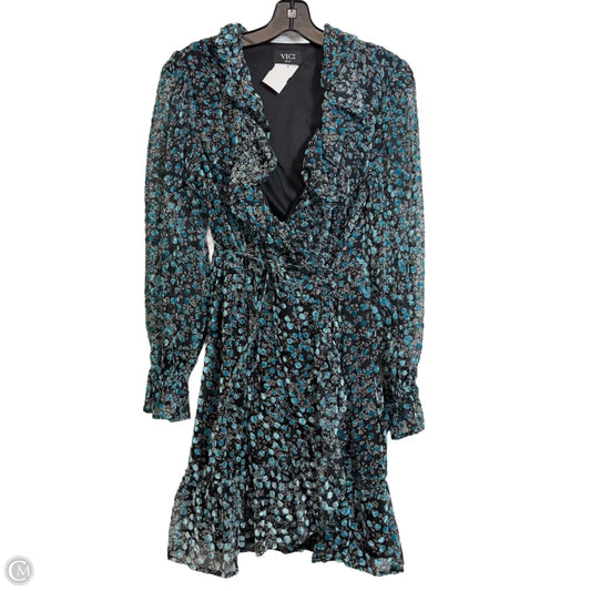 Dress Party Short By Vici In Blue, Size: M