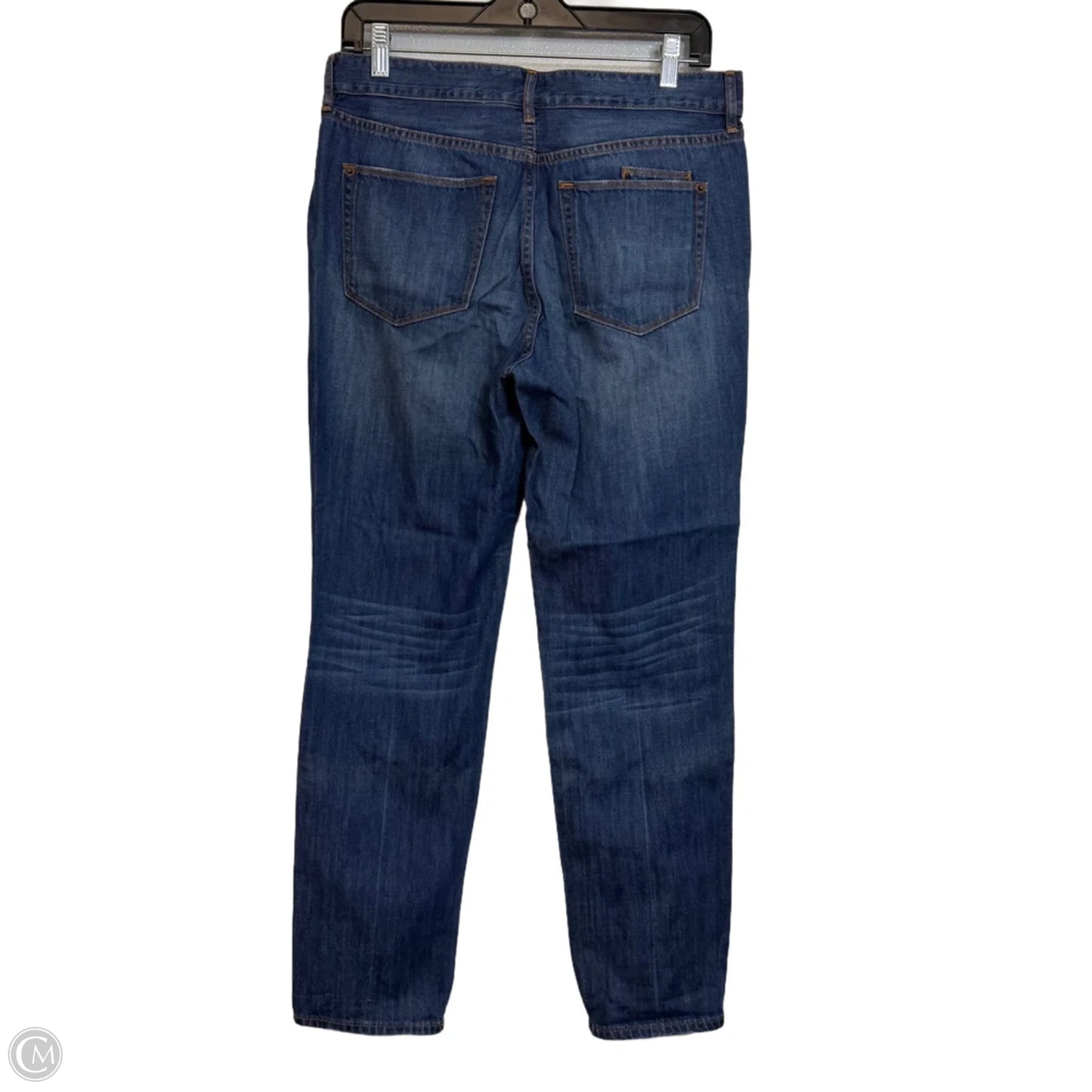 Jeans Straight By J. Crew In Blue Denim, Size: 4
