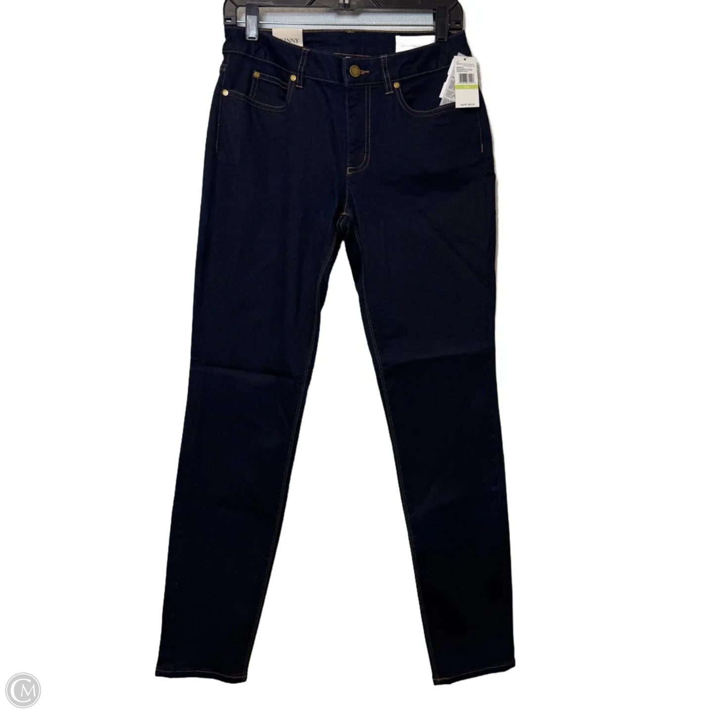 Jeans Straight By Two By Vince Camuto In Blue Denim, Size: 4