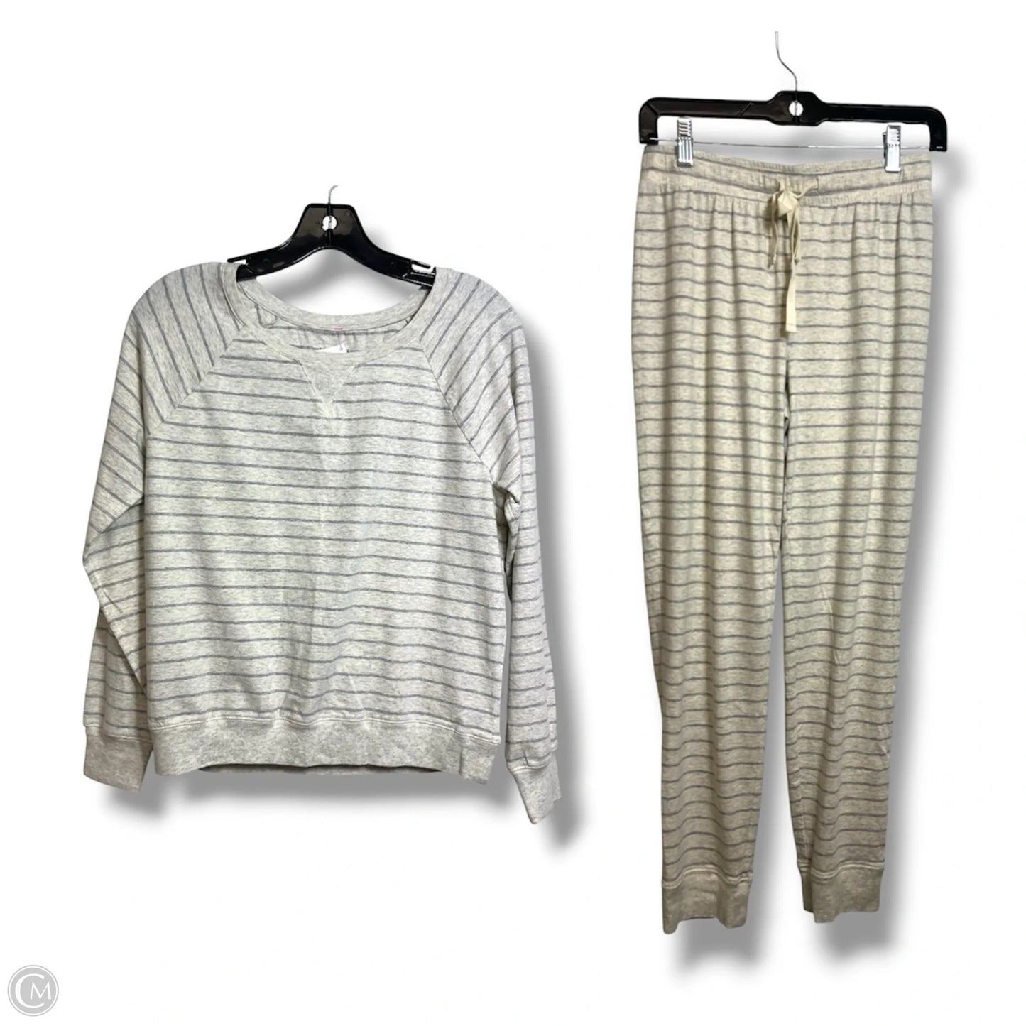 Lounge Set Pants By Haven In Striped Pattern, Size: Xs