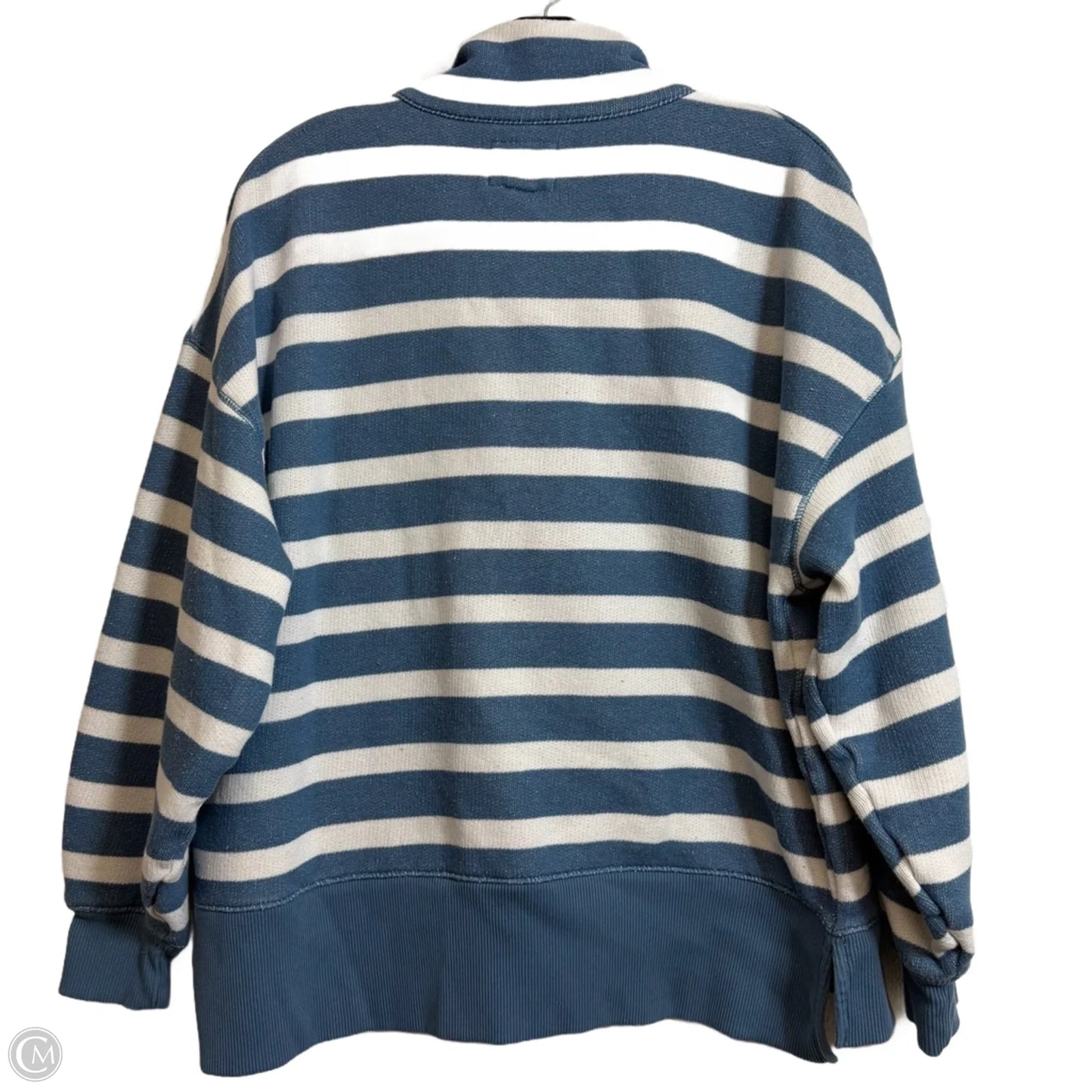 Top Long Sleeve By American Eagle In Striped Pattern, Size: Xs