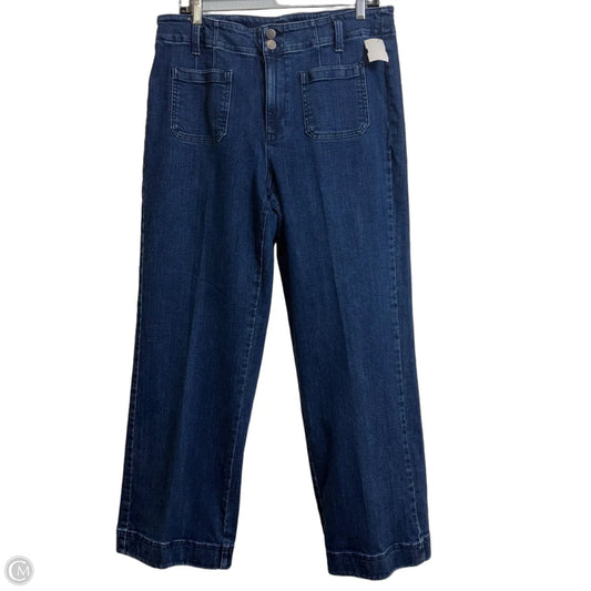 Jeans Boyfriend By Talbots In Blue Denim, Size: 12