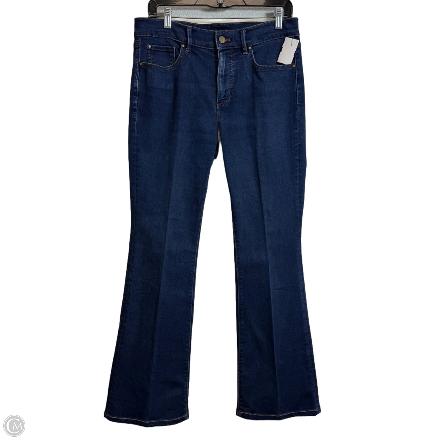 Jeans Straight By Ann Taylor In Blue Denim, Size: 6