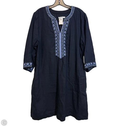 Dress Casual Short By Chicos In Navy, Size: Xl